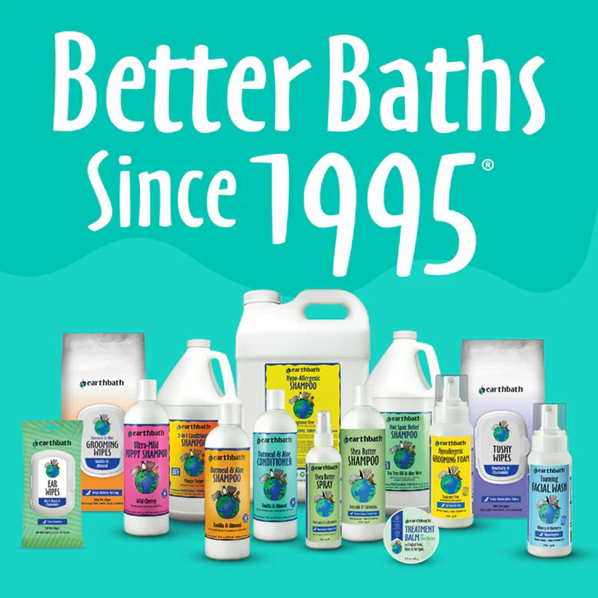 earthbath Oatmeal & Aloe Dog Shampoo. Chosen for real quality, fits naturally into modern pet homes.