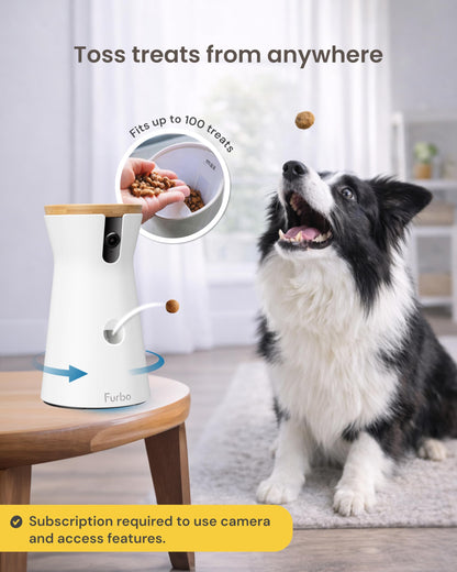 Furbo 360° Dog Camera [Paid Plan Required to Activate]. Chosen for real quality, fits naturally