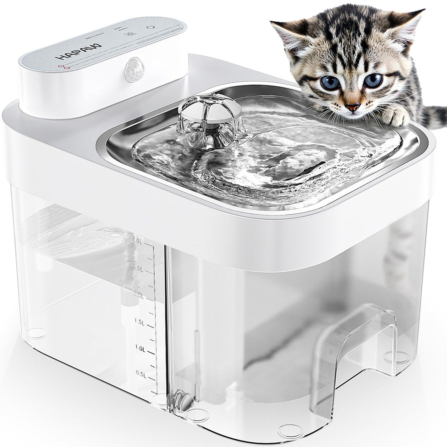 HAPAW Cat Water Fountain. Chosen for real quality, fits naturally into modern pet homes.