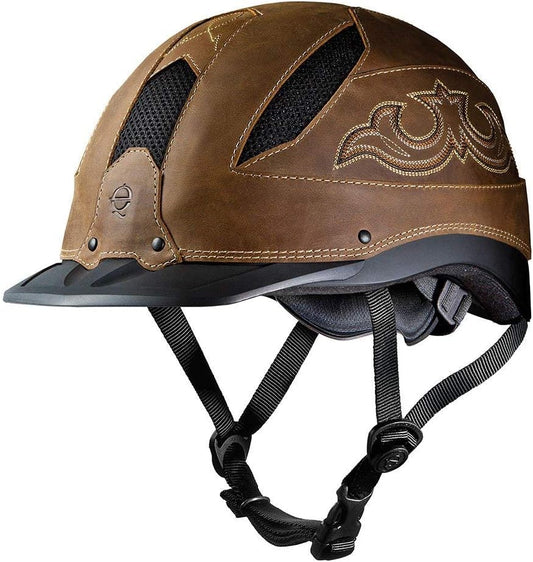 Troxel Cheyenne Rugged Horse Riding Helmet, Low-Profile, Self-Adjustable Design, Safety Horseback