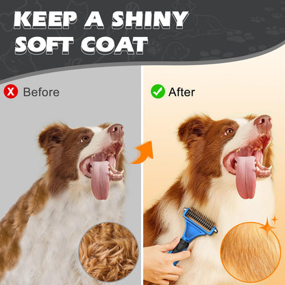 3PCS Pet Grooming Rake & Metal Comb & Flea Comb for. Chosen for real quality, fits naturally into