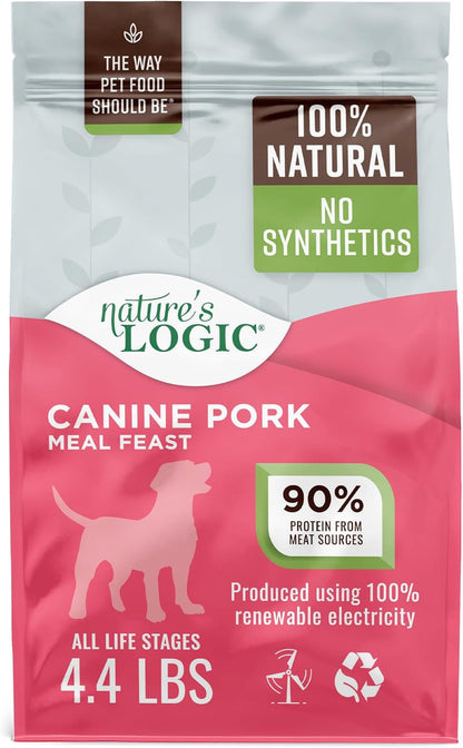 Nature's Logic Canine Pork Meal Feast, 4.4lbs