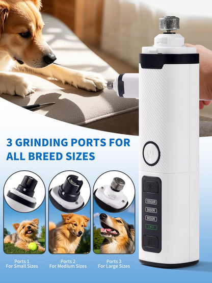 Electric Dog Nail Grinder for Small Medium Large. Chosen for real quality, fits naturally into