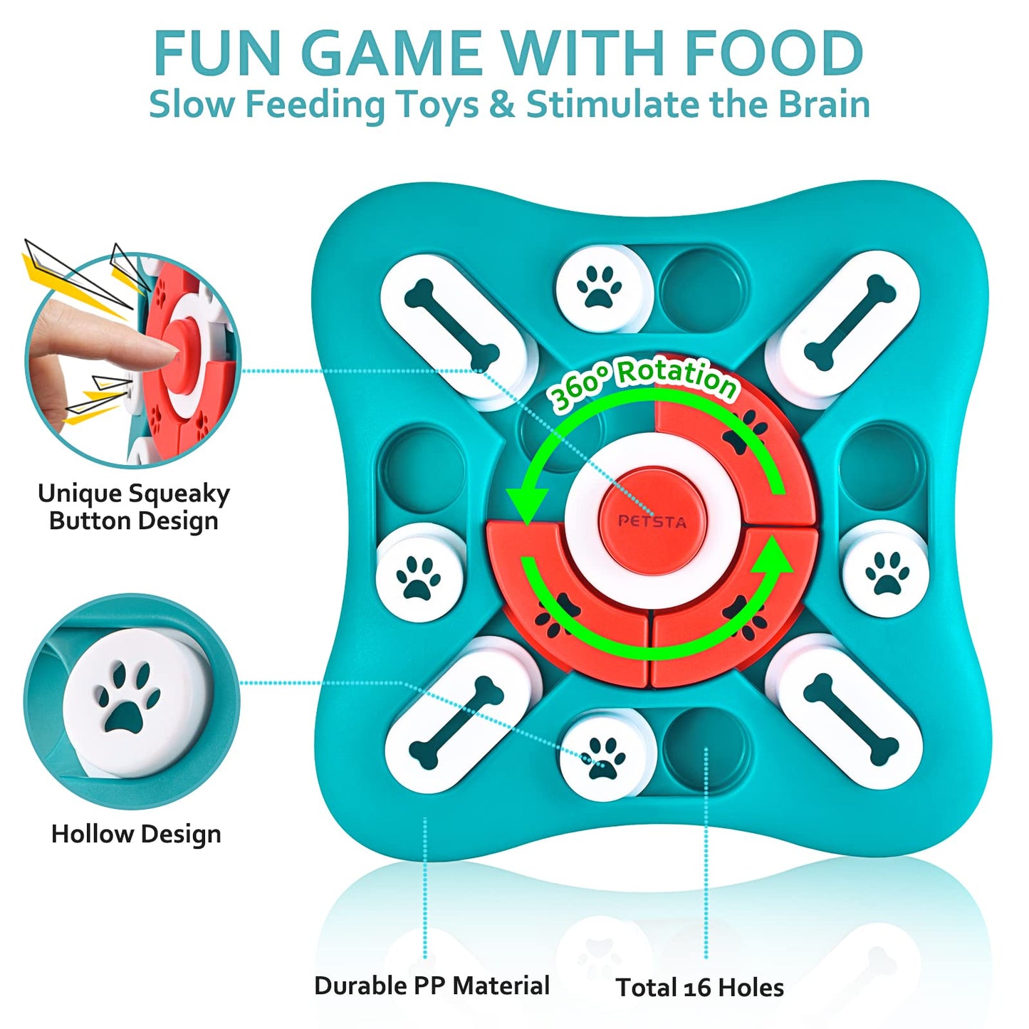 PETSTA Dog Puzzle Toys. Chosen for real quality, fits naturally into modern pet homes.
