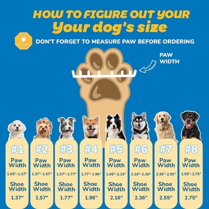 Dog Shoes for Small Dogs, Dog Boots & Paw Protectors for Hardwood Floors, Outdoor Dog Booties for Hot Pavement Winter Snow Hiking, Breathable Dog Shoes with Reflective Strips Size 2