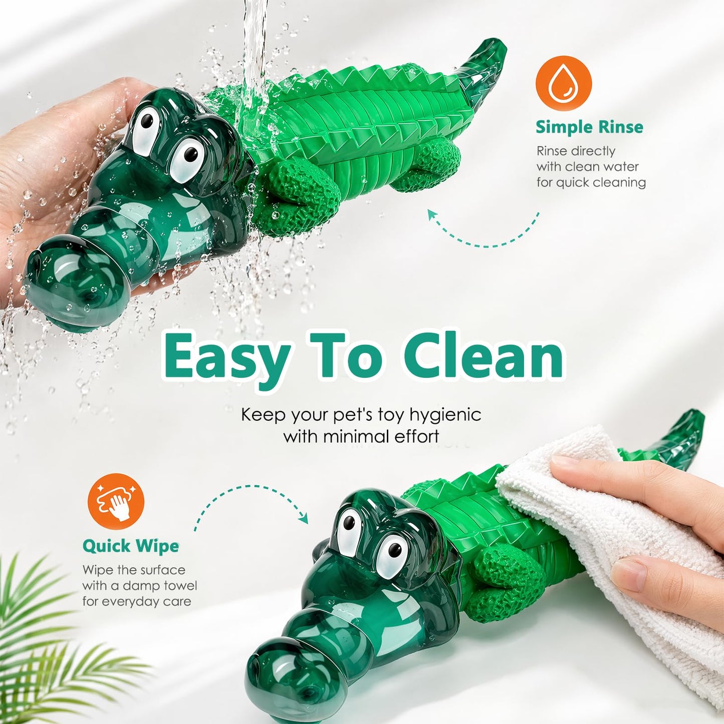 Fuufome Alligator Dog Toys for Aggressive Chewers. Chosen for real quality, fits naturally into
