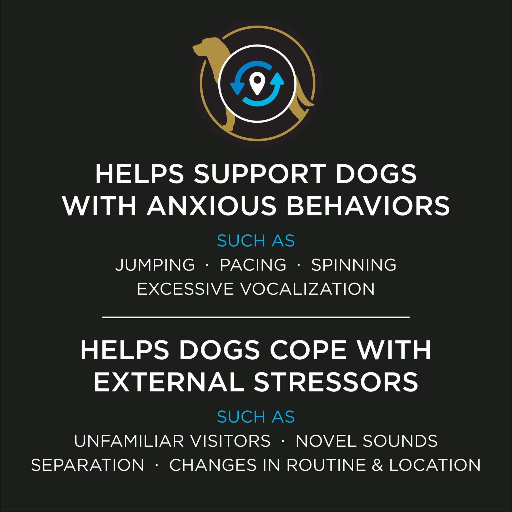 Purina Pro Plan Veterinary Supplements Calming Care. Chosen for real quality, fits naturally into