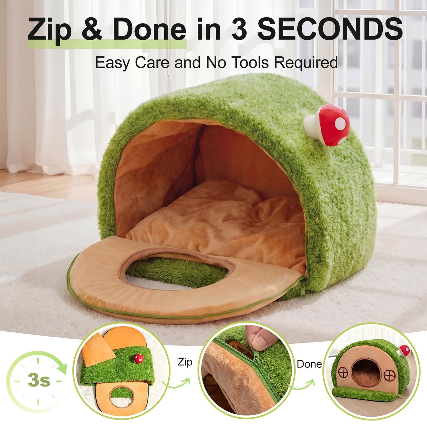 Mellownido Cat House for Indoor Cats. Chosen for real quality, fits naturally into modern pet homes.