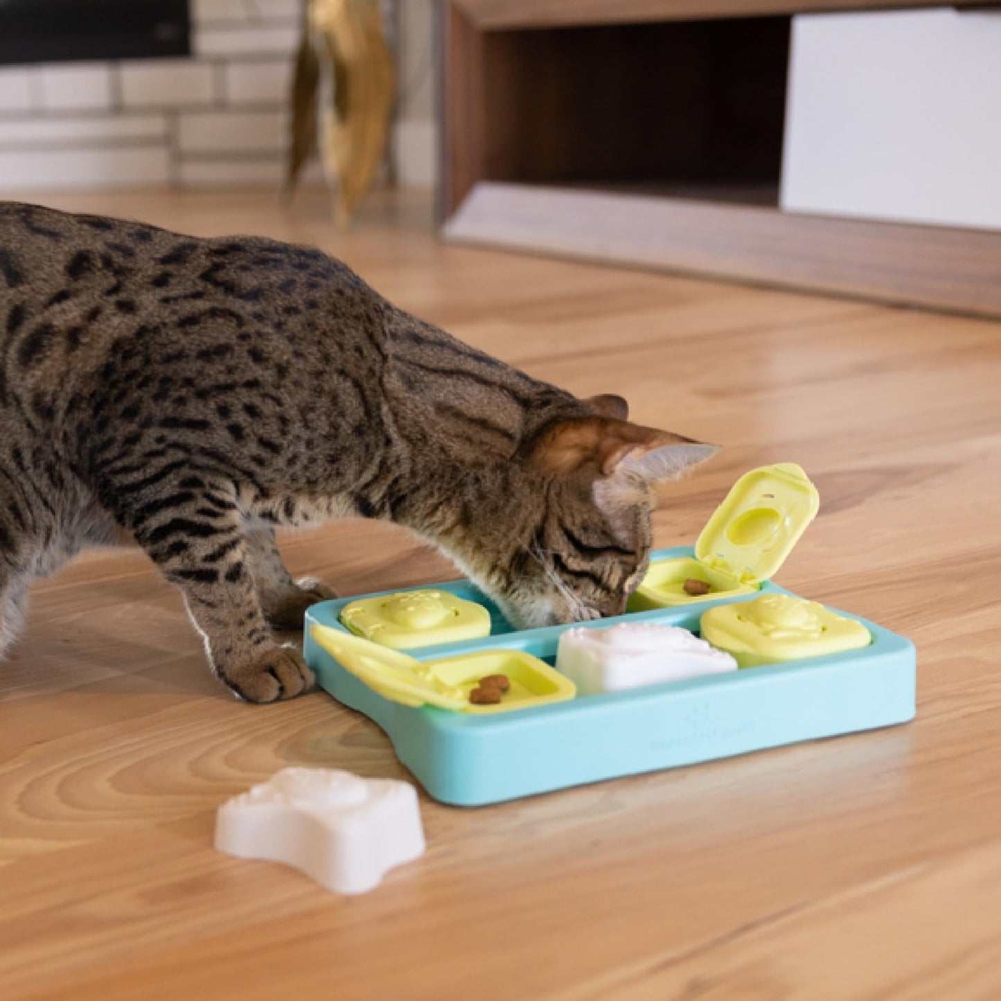 Catstages Nina Ottosson Kitty Cube Puzzle Cat Toy. Chosen for real quality, fits naturally into