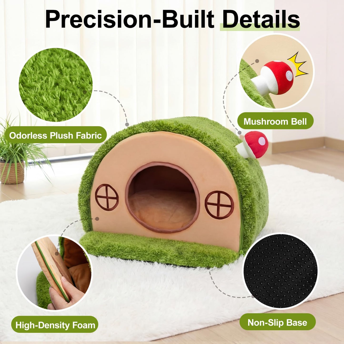 Mellownido Cat House for Indoor Cats. Chosen for real quality, fits naturally into modern pet homes.