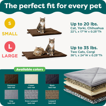 FurHaven ThermaNAP Self Warming Cat Mat. Chosen for real quality, fits naturally into modern pet