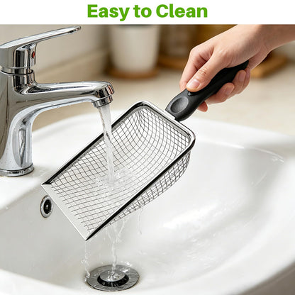 2 Pack Cat Litter Scoop with 3.8mm & 5mm Mesh. Chosen for real quality, fits naturally into modern