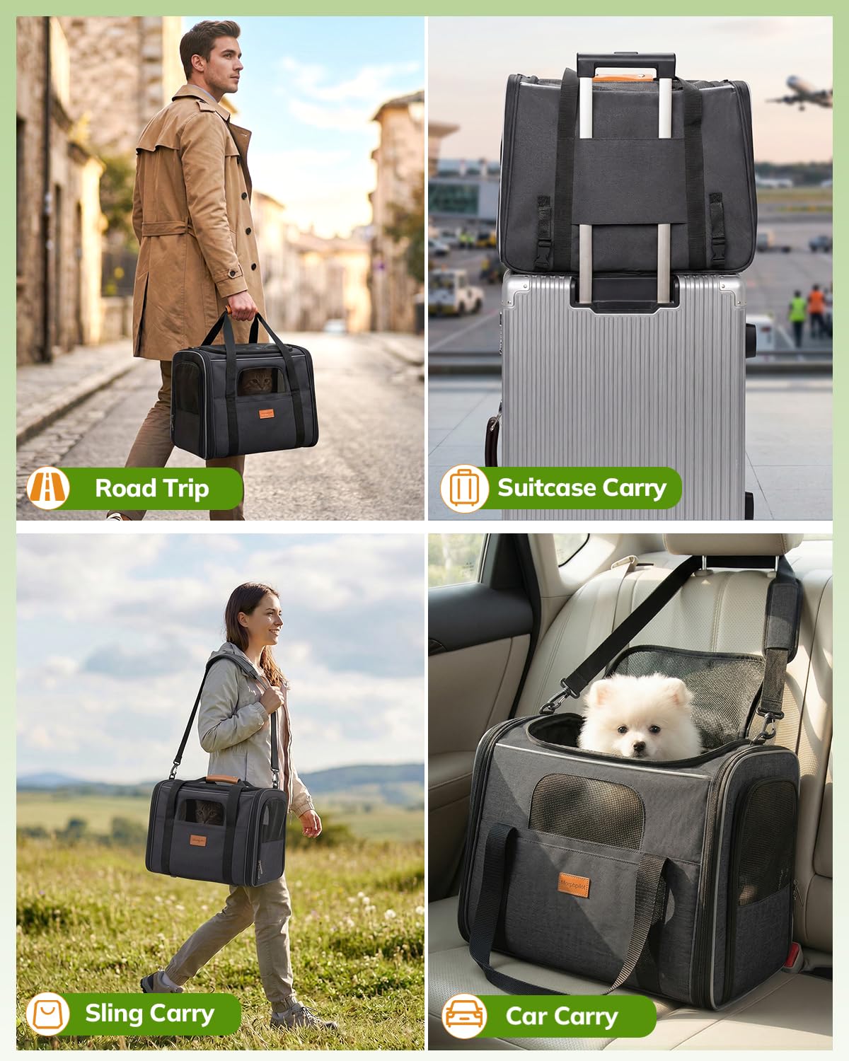 Morpilot Cat Carrier Soft for Large Medium Cats and. Chosen for real quality, fits naturally into