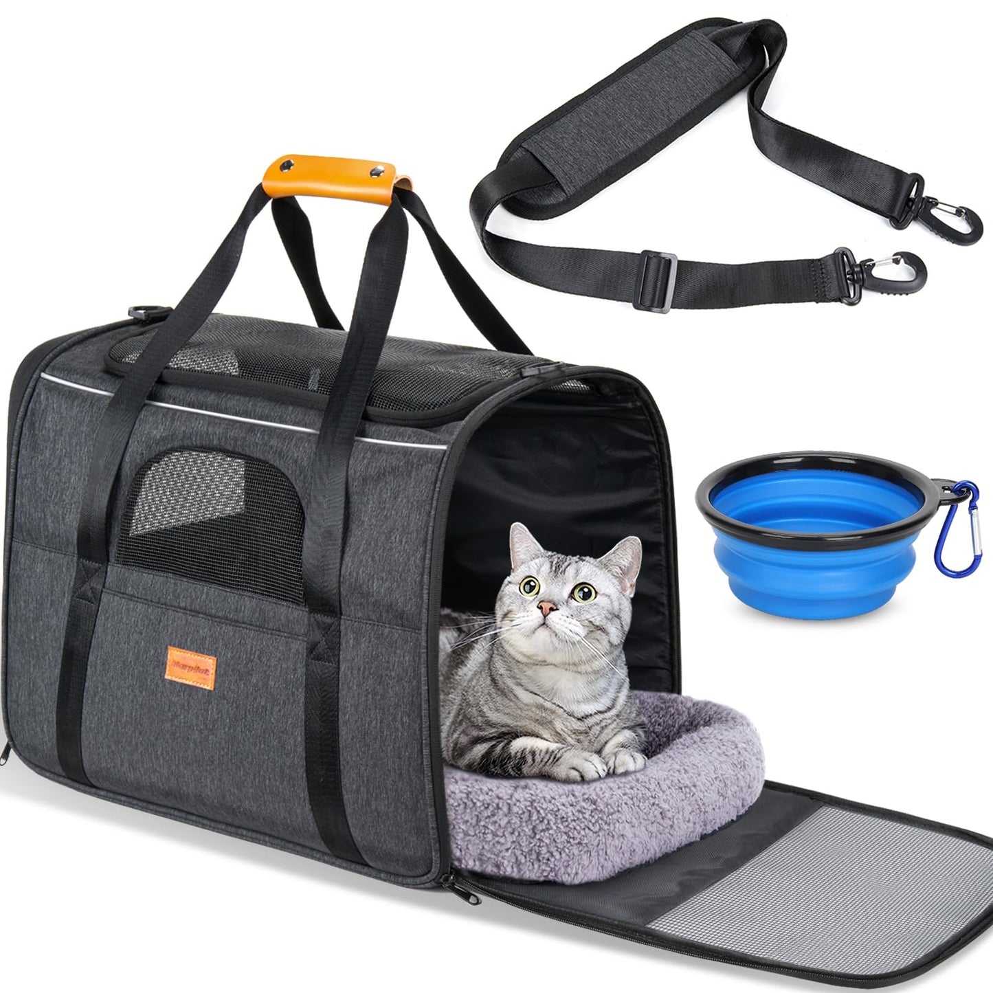Morpilot Cat Carrier Soft for Large Medium Cats and. Chosen for real quality, fits naturally into