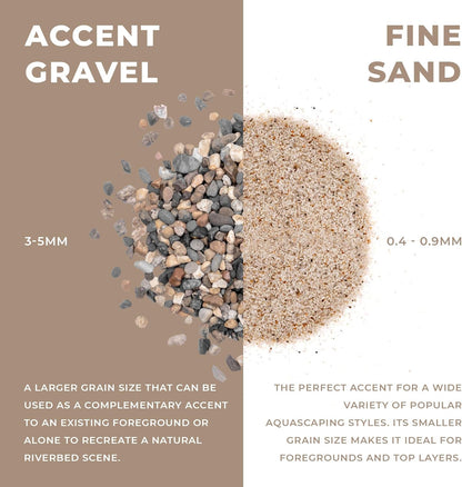 Ultum Nature Systems Controsand Bora Aquarium Sand (3L) - Freshwater Tank Substrate for Live Shrimp & Planted Aquariums