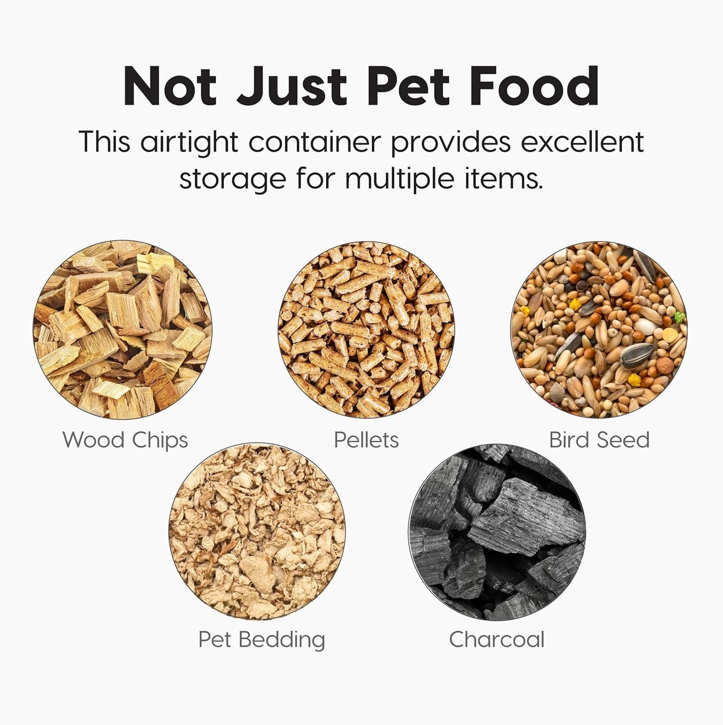 IRIS USA Dog Food Storage Container. Chosen for real quality, fits naturally into modern pet homes.