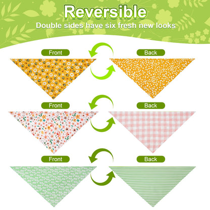 Agroon Spring Summer Dog Bandanas Large 3PCS. Chosen for real quality, fits naturally into modern