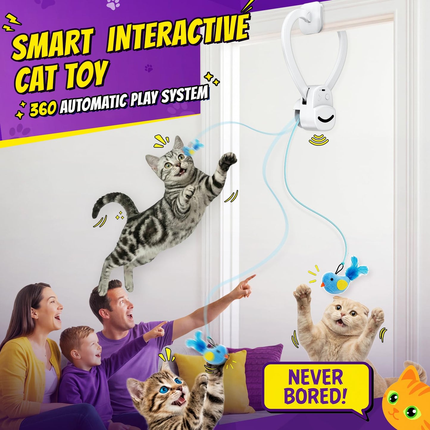 Interactive Cat Toys for Indoor Cats. Chosen for real quality, fits naturally into modern pet homes.