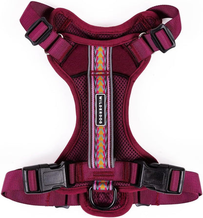 Wilderdog Lightweight Dog Harness with Reflective Straps - Small - Huckleberry