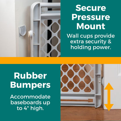 MYPET Universal Pet Gate: 26”. Chosen for real quality, fits naturally into modern pet homes.