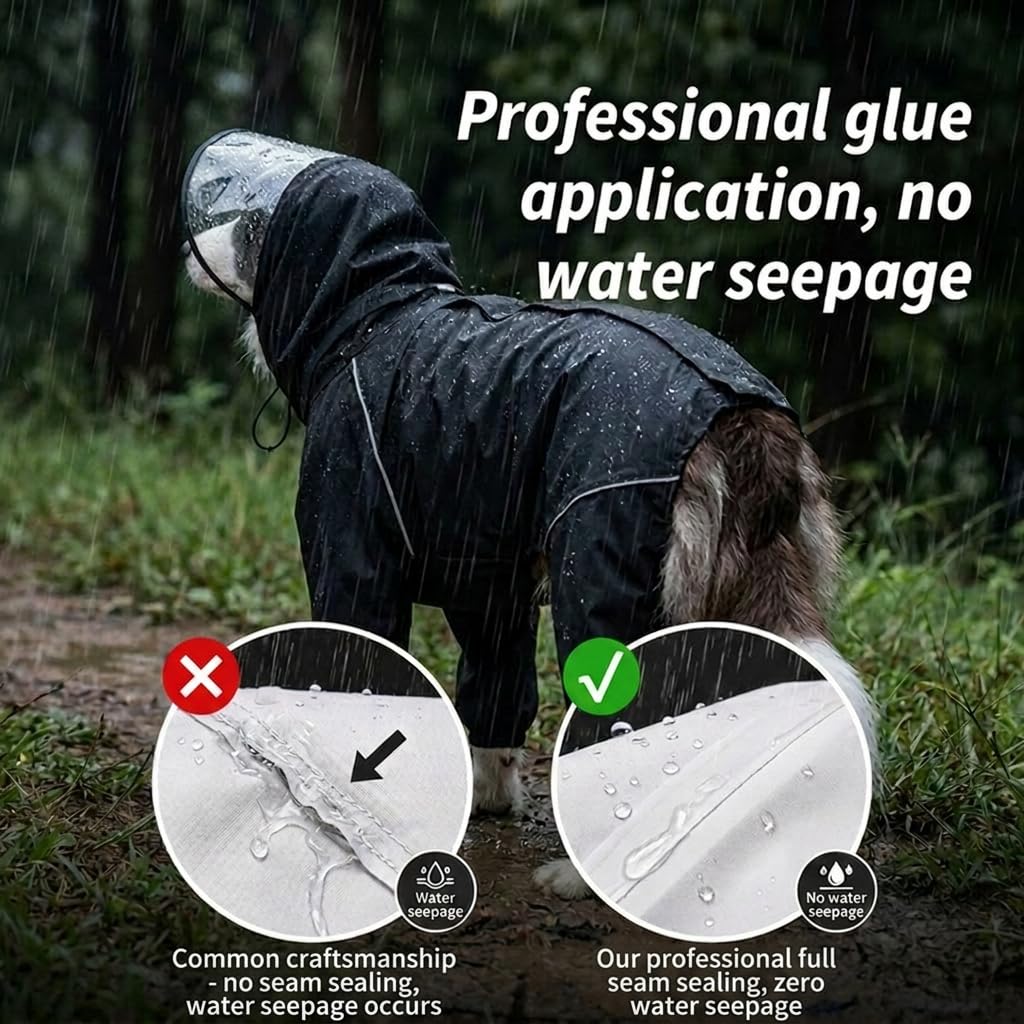Dog Raincoat for Medium Large Dogs. Chosen for real quality, fits naturally into modern pet homes.