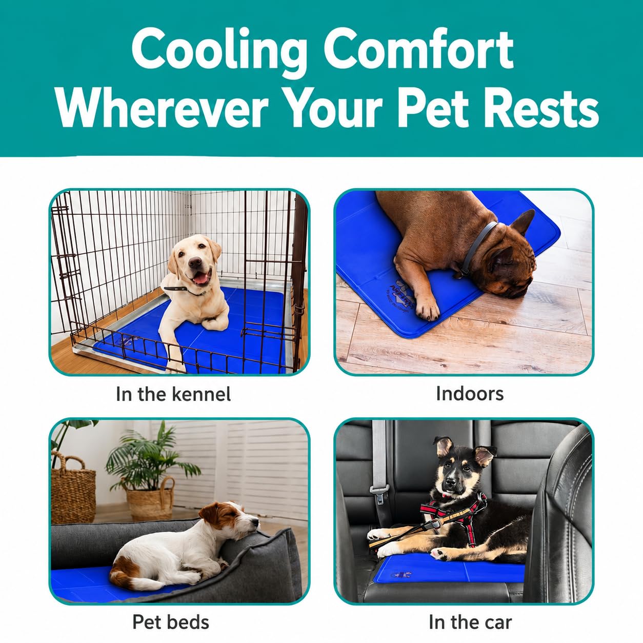 Arf Pets Dog Cooling Mat. Chosen for real quality, fits naturally into modern pet homes.