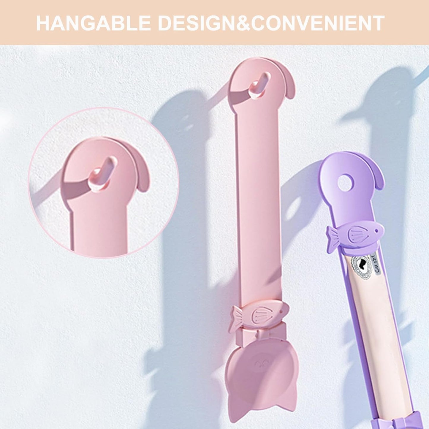 PETPAWLOVELY-1PCS Cat Treat Spoon Squeeze,Cat Strip Feeder spoon,Multi-Function Dispenser spoon,Easy Feeding Spoon for Licky Treats,Pet Food Spoon for Wet Food(Pink)