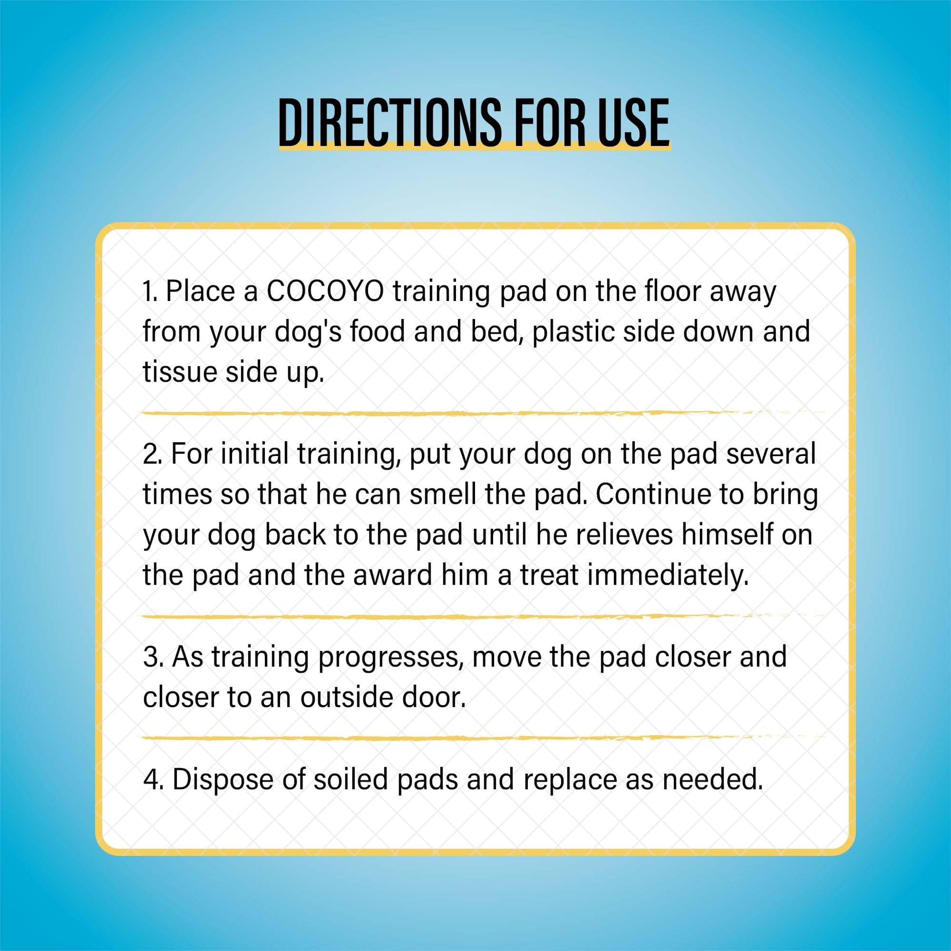 COCOYO Best Value Training Pads. Chosen for real quality, fits naturally into modern pet homes.