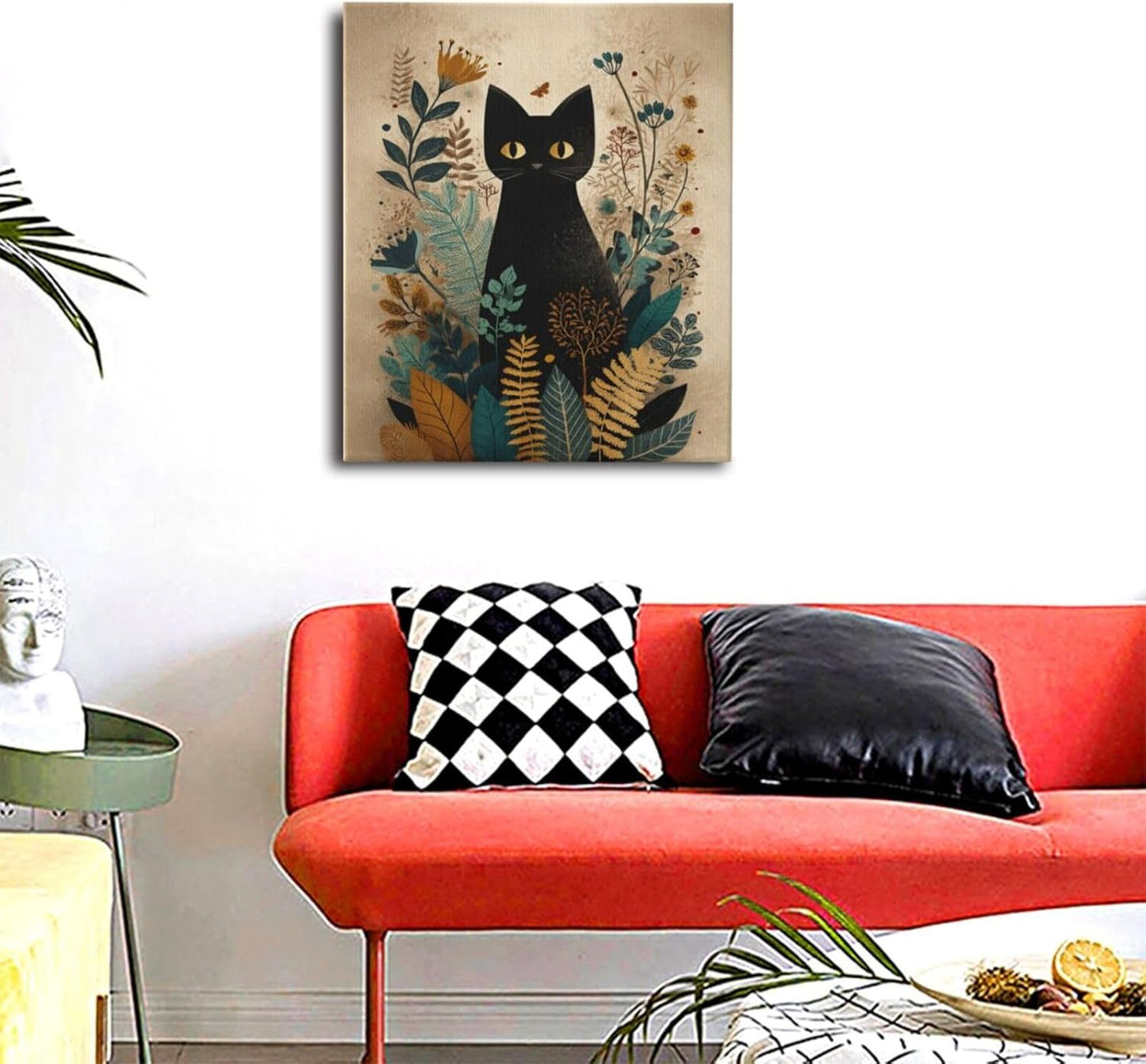 Beach Surfing Wall Art Ocean Coastal Wave Canvas Wall Decor Summer Nature Seascape Pictures Painting Print Framed Artwork Decorations for Bathroom Living Room Office Bedroom 24"x20"