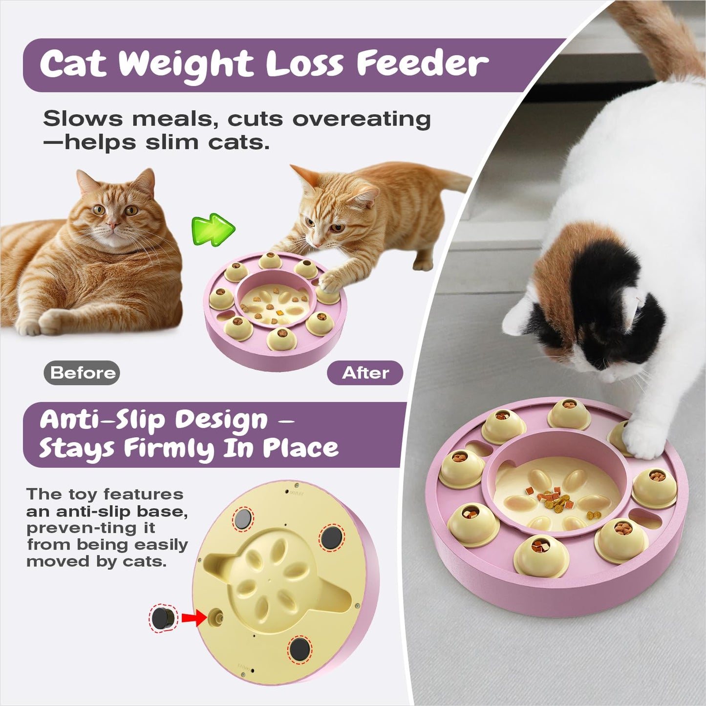 KADTC Cat Puzzle Toy. Chosen for real quality, fits naturally into modern pet homes.