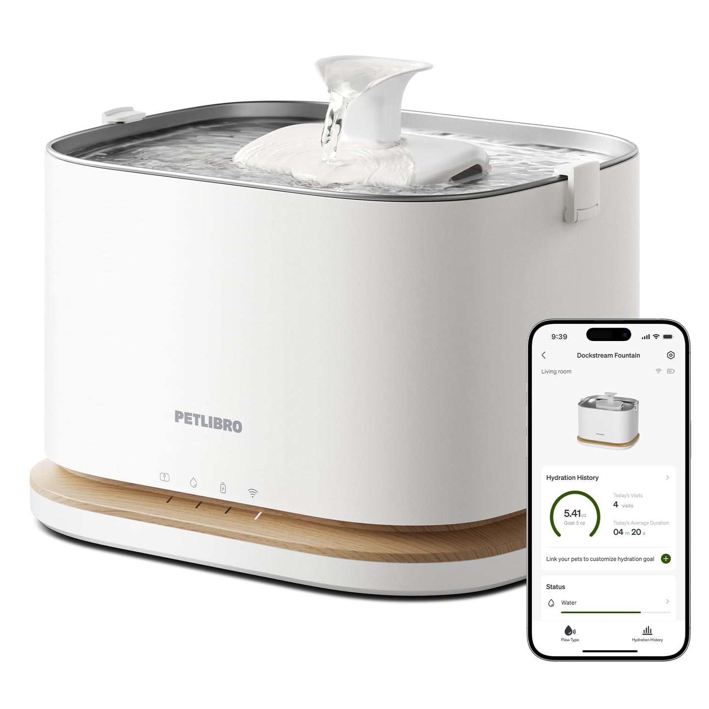 PETLIBRO Upgrade Cat Water Fountain. Chosen for real quality, fits naturally into modern pet homes.