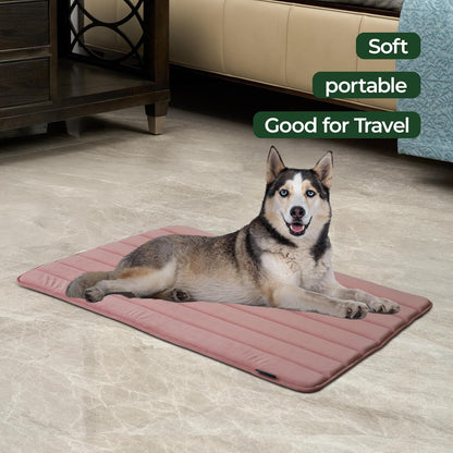 BALANCE Dog Crate Pad, Dog Foam Crate Mat Kennel Pad, Washable Water-Resistant Pet Bed Flat Dogs Cage Mat for X-Large Dogs