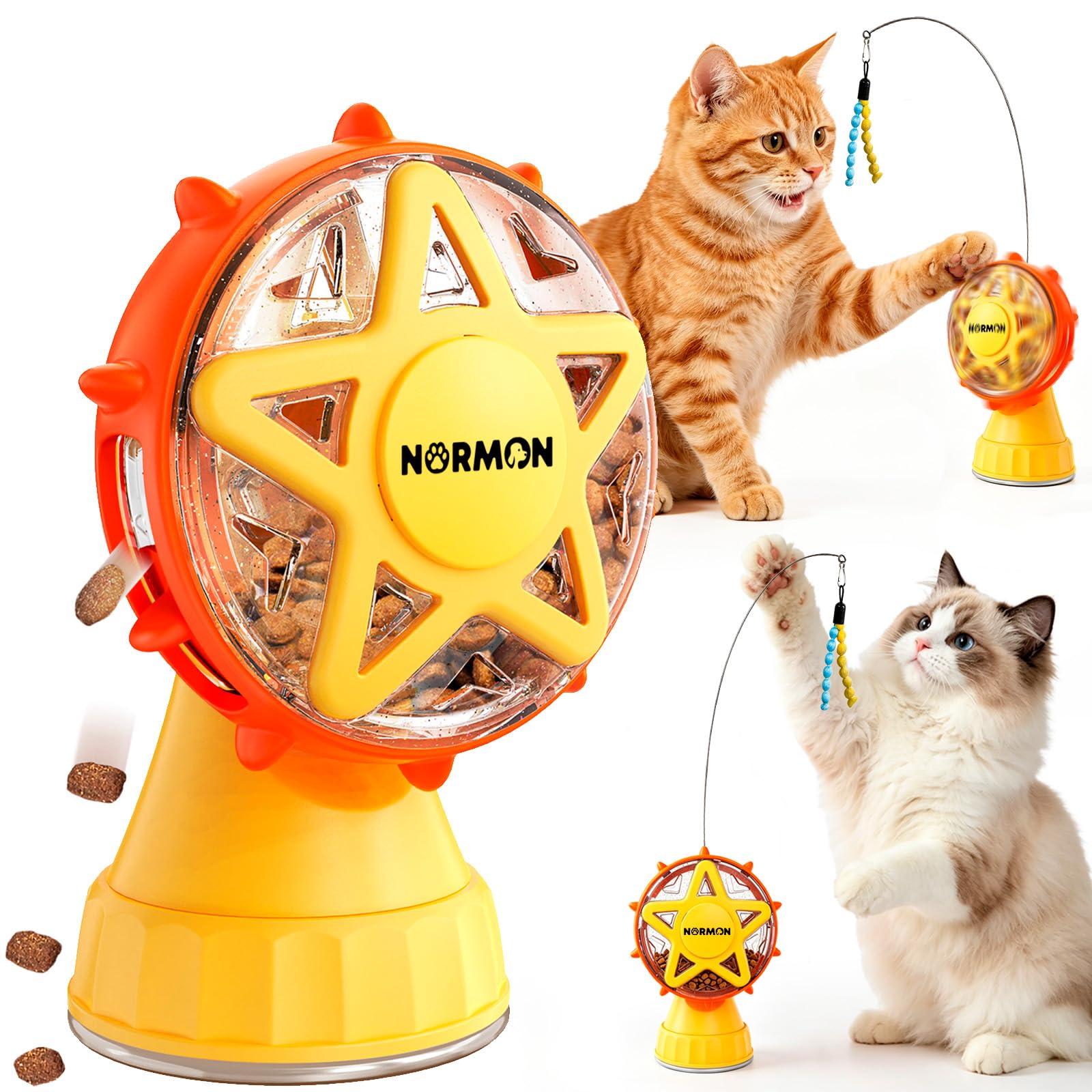 NORMON Cat Treat Dispenser. Chosen for real quality, fits naturally into modern pet homes.