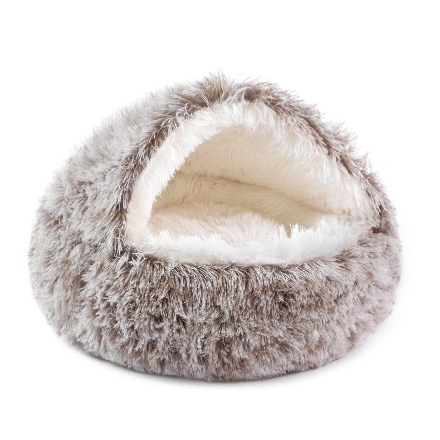 NOYAL Round Hooded Donut Dog Bed for Small & Medium. Chosen for real quality, fits naturally into