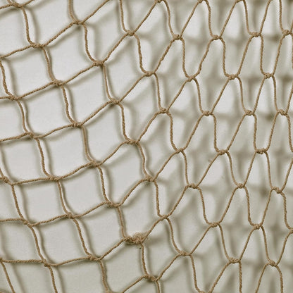 Nature Fish Net Wall Decoration with Shells, Ocean Themed Wall Hangings Fishing Net Party Decor for Pirate Party,Wedding,Photographing Decoration