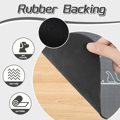 Le courant Dog Bowl Mats, Cat Feeding Mat, Non-Slip Super Absorbent,No Stains Quick Dry Dog Water Dispenser.for Messy Drinkers.Easy Clean.Dog & Cat