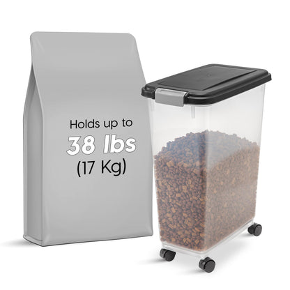 IRIS USA Dog Food Storage Container. Chosen for real quality, fits naturally into modern pet homes.