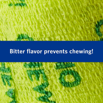 PetFlex No Chew – Flexible Self-Adhering Elastic Bandage for Wound Care – First Aid Wrap for Small Animals Like Dogs, Cats, and Other Pets - 2 inch, 6 Rolls