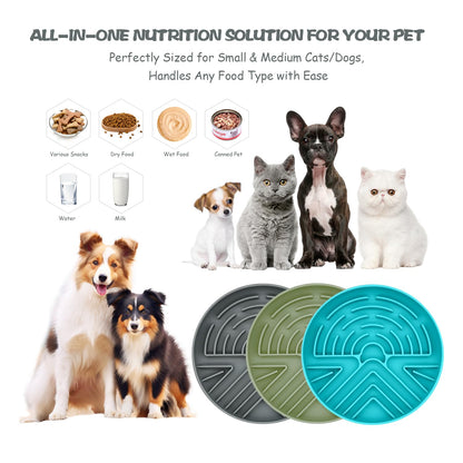 Lesipee Slow Feeder Dog Bowl for Large & Small Pets. Chosen for real quality, fits naturally into