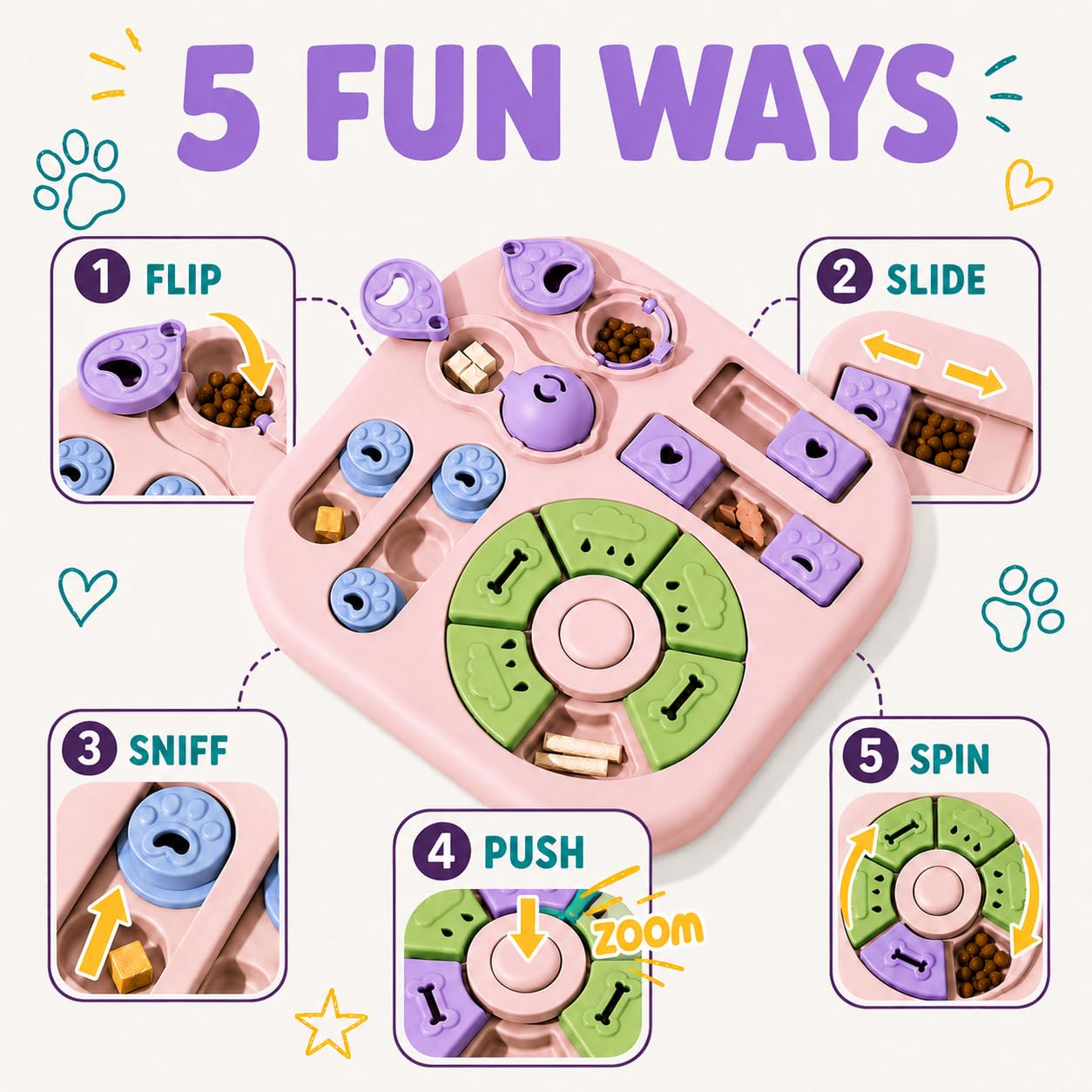 HAOYEGUOJI Interactive Cat Puzzle Toy. Chosen for real quality, fits naturally into modern pet