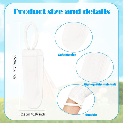 40 Pcs Fingerbrush for Dogs with Straps Dog Finger Toothbrush Fabric Soft Pet Dental Finger Brush for Dog Cat Teeth Cleaning Washable & Reusable Care Brushing Kit Reducing Plaque