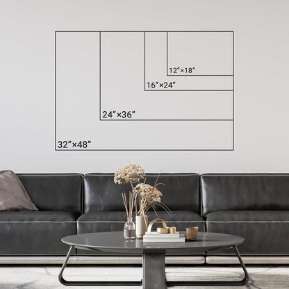 wall26 Canvas Print Wall Art Tropical Island Ocean Sea Fish Coral Reef Nature Animals Photography Realism Rustic Scenic Landscape Wilderness Earth Colorful for Living Room, Bedroom, Office - 12"x18"