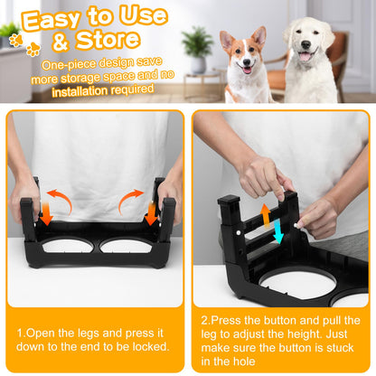 COMESOON Elevated Dog Bowls for Small Medium Dogs. Chosen for real quality, fits naturally into