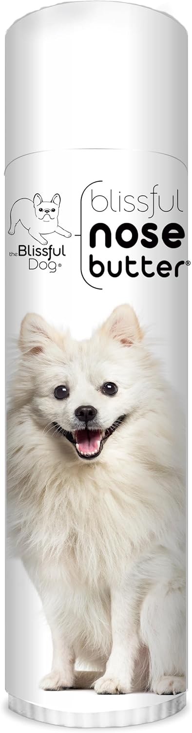 The Blissful Dog American Eskimo Nose Butter for Dry, Cracked Skin, Lick-Safe Dog Nose Balm with