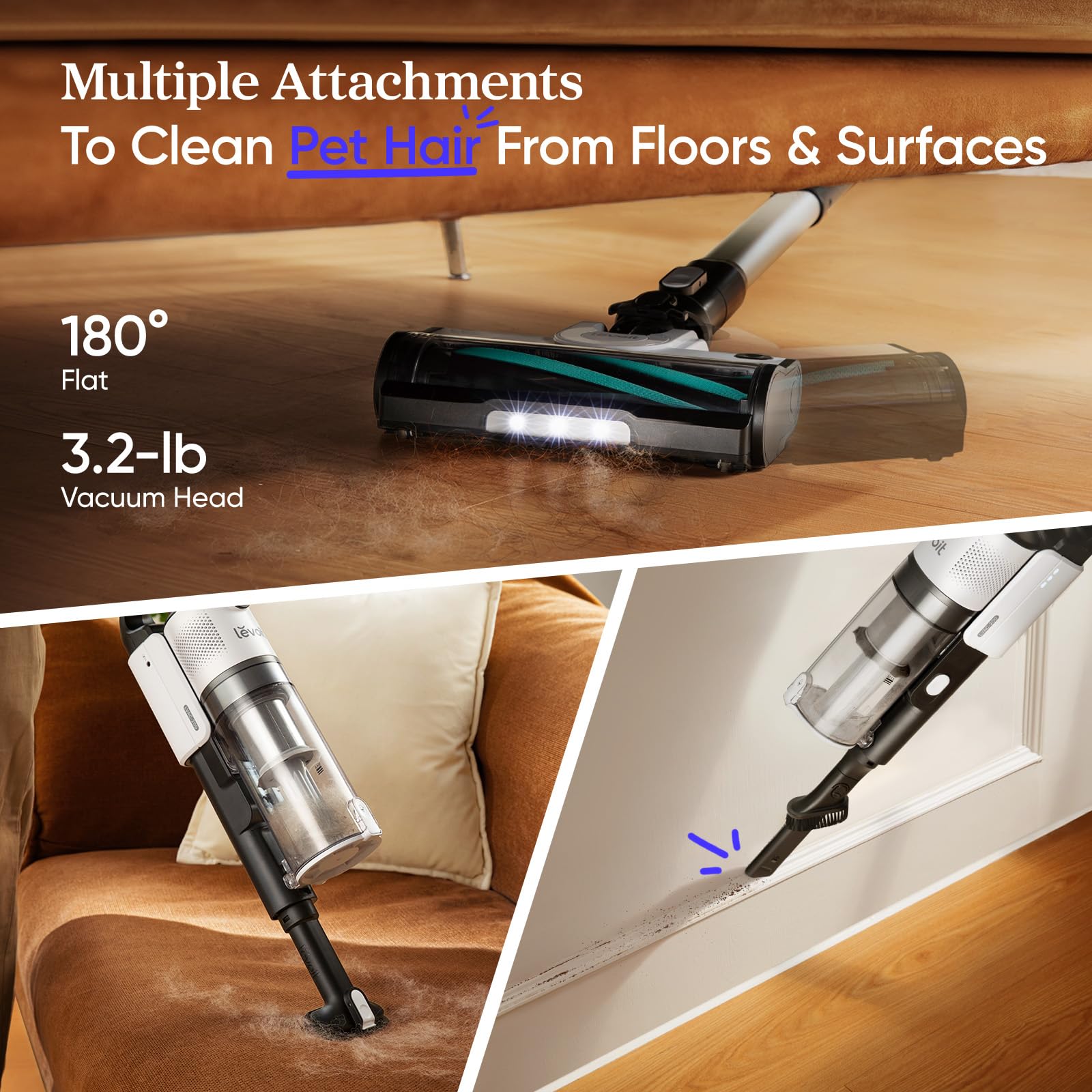 Levoit Cordless Vacuum Cleaner. Chosen for real quality, fits naturally into modern pet homes.