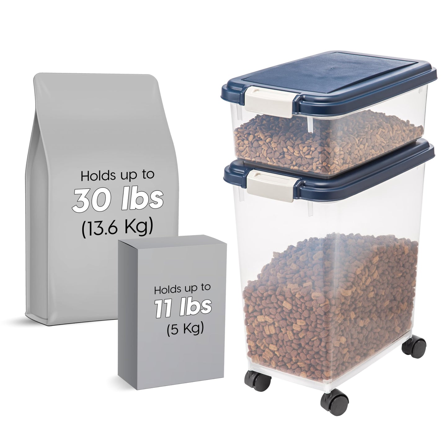 IRIS USA Dog Food Storage Container. Chosen for real quality, fits naturally into modern pet homes.