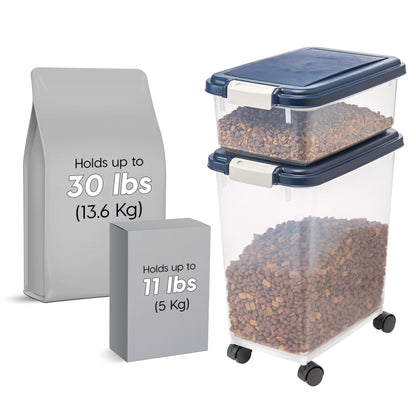 IRIS USA Dog Food Storage Container. Chosen for real quality, fits naturally into modern pet homes.