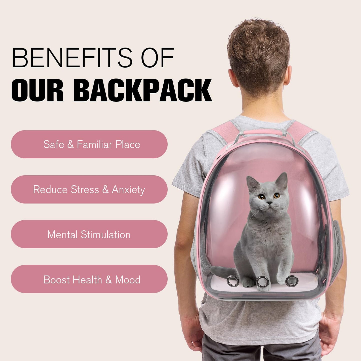 Cat Carrier Backpack. Chosen for real quality, fits naturally into modern pet homes.