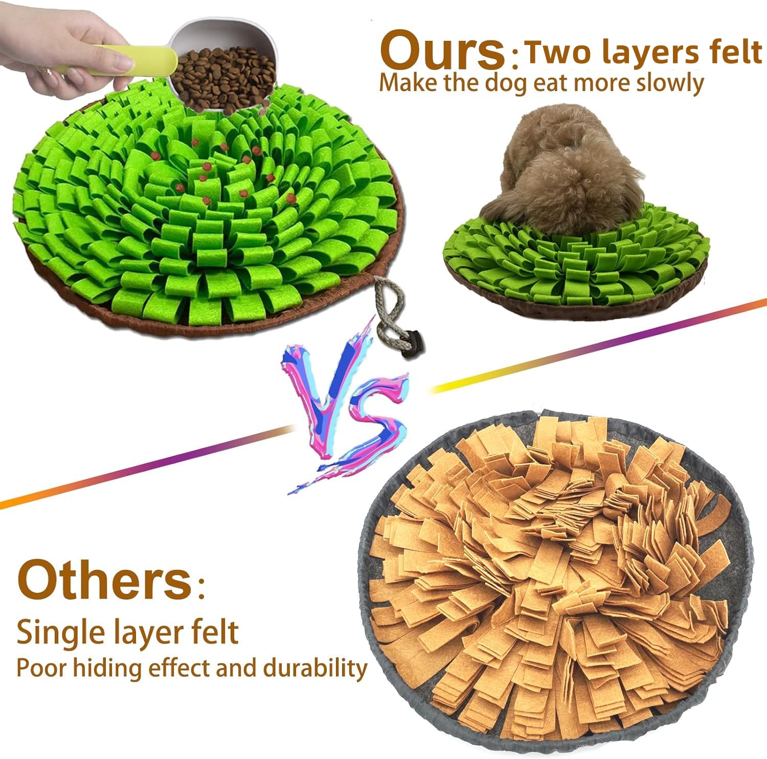 Pet Snuffle Mat for Dogs. Chosen for real quality, fits naturally into modern pet homes.