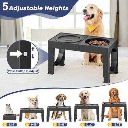 XIAZ Elevated Dog Bowls Large Breed Raised Dogs Bowl. Chosen for real quality, fits naturally into